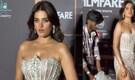 Nidhhi Agerwal gets trolled after she hires an assistant only to carry the long flowy portion of her dress