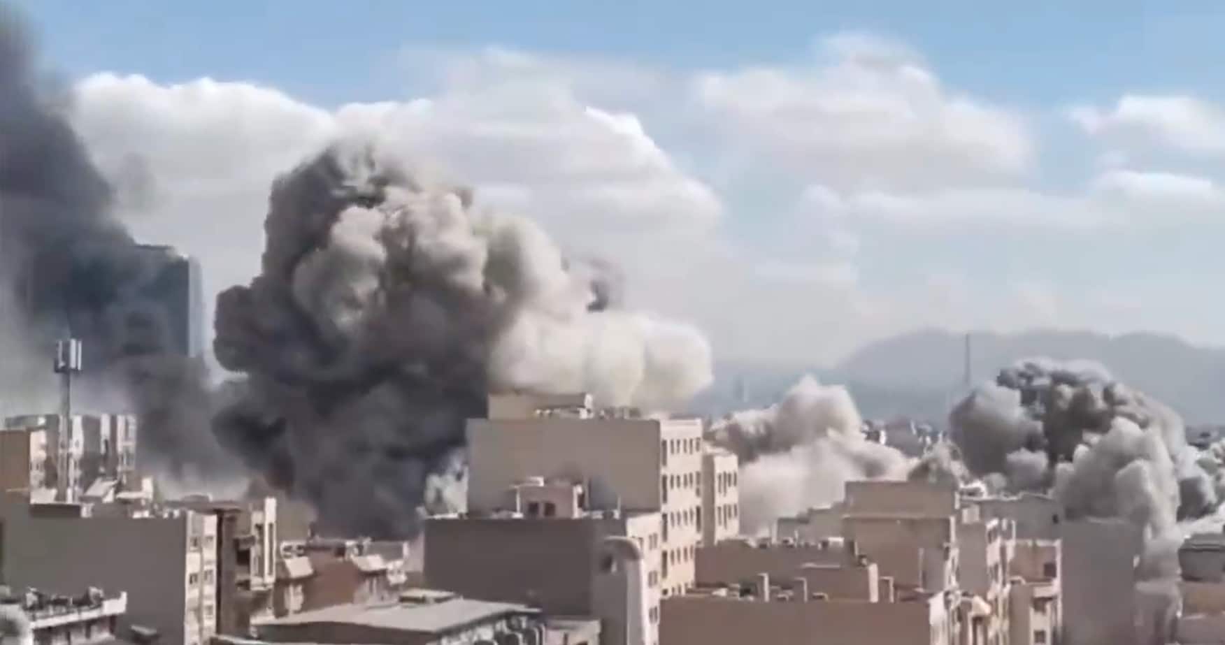Israel 'carpet bombs' Tehran as Iran claims missile attack on Netanyahu’s office | Watch