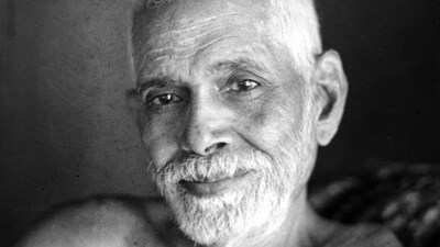 Quote of the say by Ramana Maharshi: No one succeeds without effort. Those who…” (Image: Pinterest)