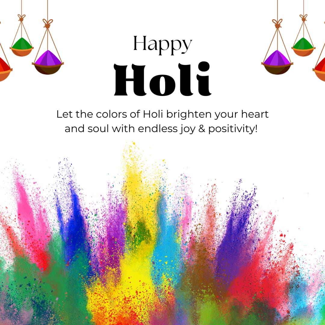 Happy Holi 2026 images and pictures (canva)