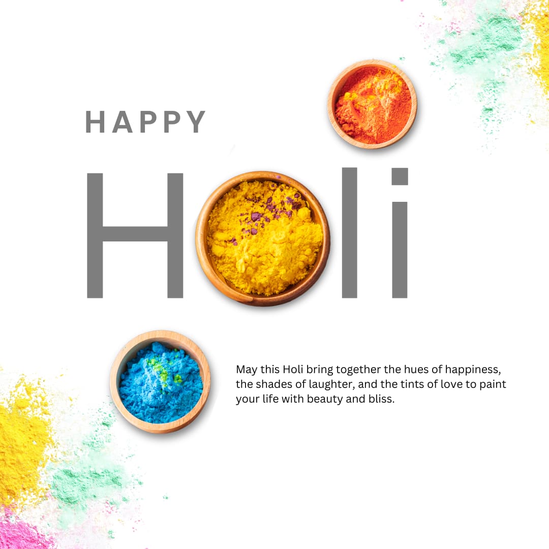 Happy Holi 2026 images and pictures (canva)