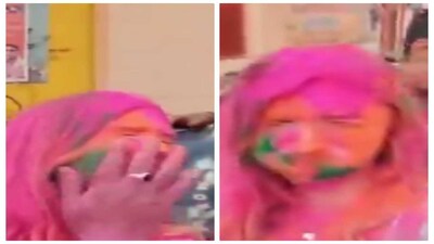 Holi celebrations under scrutiny after viral video of alleged harassment.
