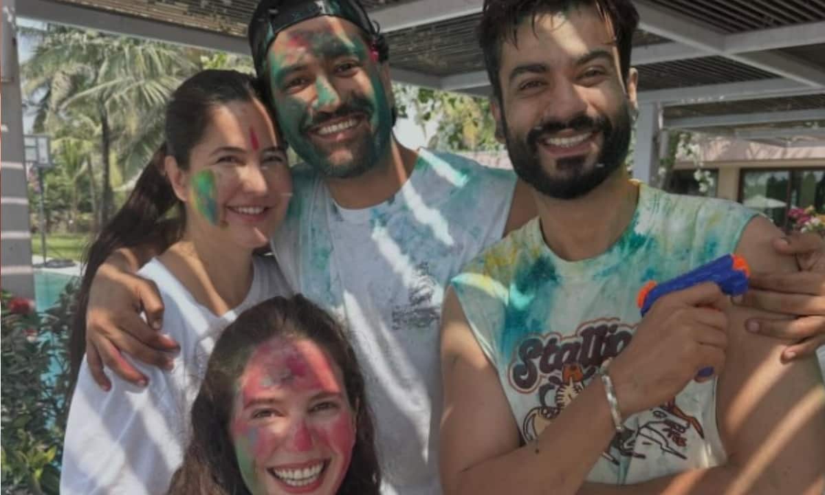 Katrina Kaif, Vicky Kaushal celebrate their son Vihaan's first Holi, new mom calls it 'The Happiest