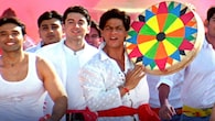Mohabbatein<br />In Mohabbatein, the festival becomes a symbol of reconciliation and unity as characters let loose and strengthen bonds during the colourful dancing.