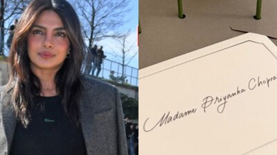 Priyanka Chopra stuns at Dior Fall/Winter 2026 show in Paris, blending florals and tailored chic at Jardin des Tuileries