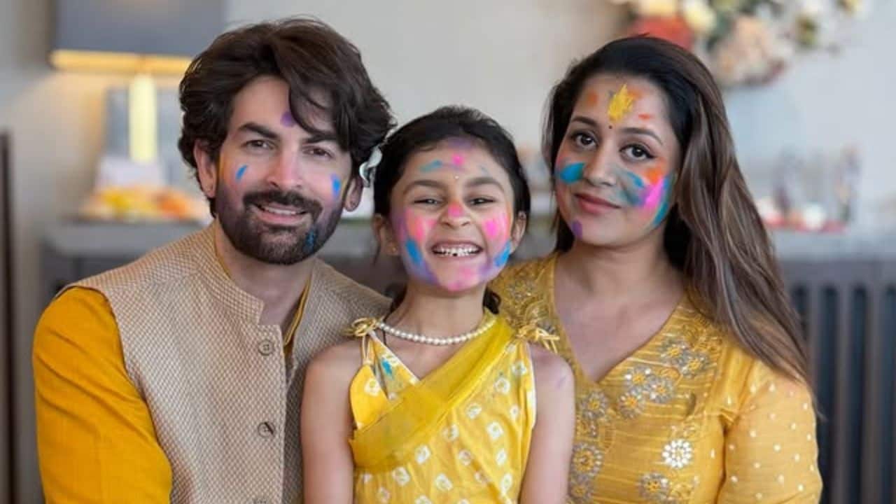 Actor Neil Nitin Mukesh also gave fans a glimpse into his family celebrations, sharing a series of heartwarming moments with his wife and daughter while extending Holi wishes on social media. The trio looked happy and radiant as they coordinated in bright yellow traditional outfits, adding a sunny charm to the festive day.