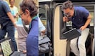 Aamir Khan spotted playing online chess on laptop as he interacts with paps, watch