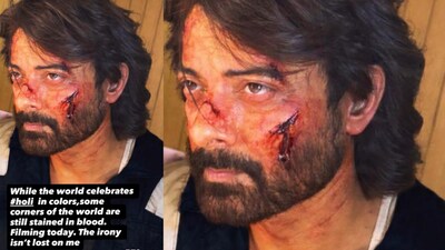 Rahul Bhat begins shooting for his new Netflix project on Holi, shares striking look amid packed 2026 lineup with The Wives and Summer of 76