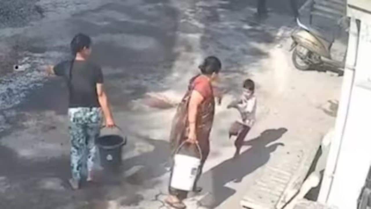 Watch: 4-year-old suffers severe burns as grandmother pours boiling water on him for splashing colour on Holi