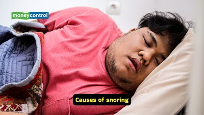 How to stop snoring:  Experts suggest maintaining an optimum body weight helps reduce airway narrowing and can significantly lessen snoring episodes at night (Image: Canva)