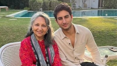 Saba Ali Khan shares rare moments with Ibrahim Ali Khan and family on his 25th birthday