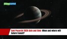 Sani Peyarchi 2026 date and time: When and where will Saturn transit?