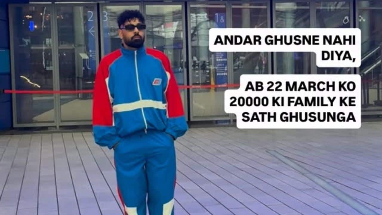 Badshah shares video after being denied entry at London's The O2 Arena ahead of March 22 concert: "Andar ghusne nahi diya..."