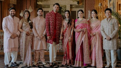 Arjun Tendulkar–Saaniya Chandhok Wedding: Punjabi Mehendi, Maharashtrian Pangat, Shankar Mahadevan's Mangalashtak, Harshdeep Kaur's bridal entry song