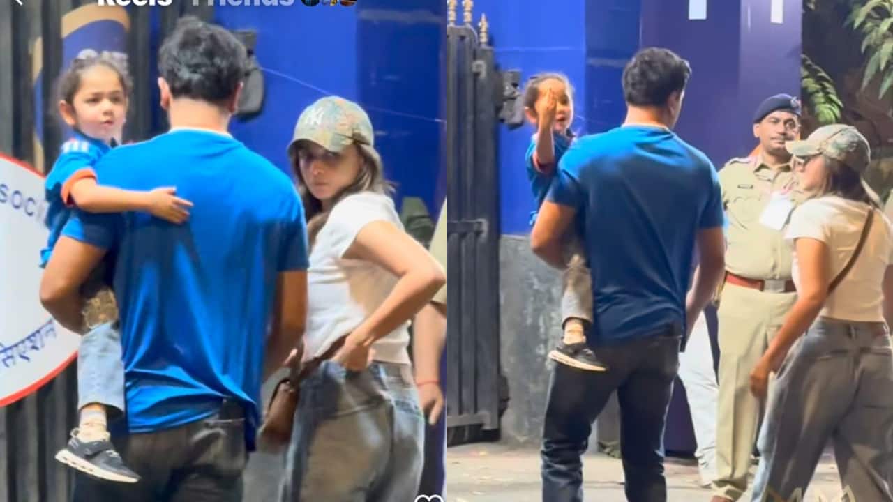 India Vs England: Ranbir Kapoor, Alia Bhatt with daughter Raha, Varun Dhawan enjoy match at Wankhede Stadium