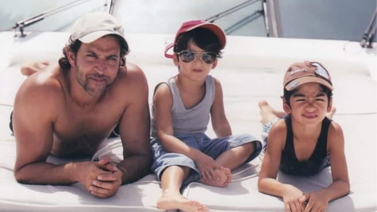 Hrithik Roshan pens emotional note for sons Hrehaan and Hridhaan; Sussanne Khan urges him to write a book on fatherhood