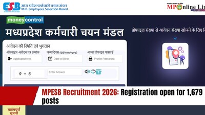 MPESB Recruitment 2026: Registration Open for 1,679 posts