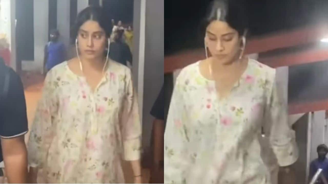 Janhvi Kapoor celebrates birthday by walking 3,500 steps at Tirumala, seeks lord Venkateswara’s blessings; watch video