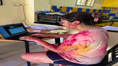 Viral Holi post fuels Bengaluru work culture debate.