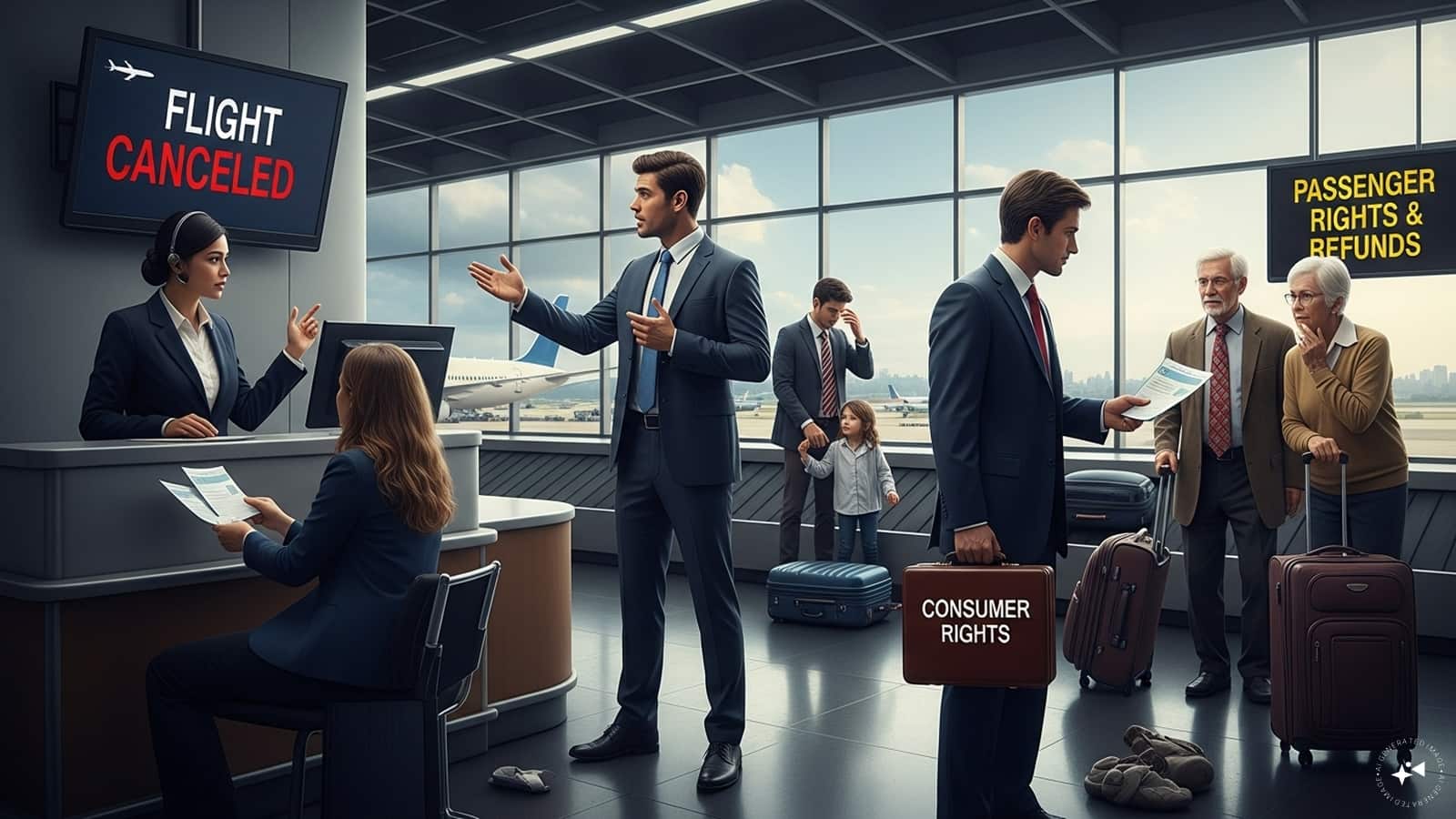 Broken seats, poor service on flights? What passengers can do to claim compensation