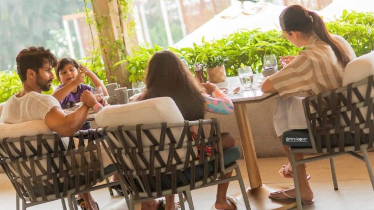 Shahid Kapoor shares rare family moments from peaceful holiday with wife Mira and kids, see pics