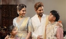 Allu Arjun and wife Sneha Reddy shine at Allu Sirish’s wedding with heartwarming family moments, see here