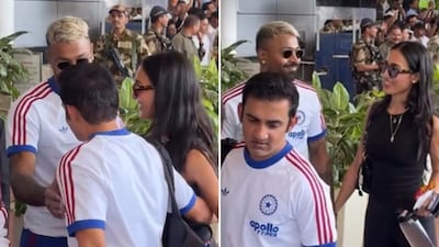 'Pandya that bad boy of class...': Hardik introducing Mahieka Sharma to Gautam Gambhir triggers epic reactions - WATCH