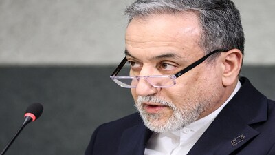 Iranian foreign minister Seyed Abbas Araghchi. 