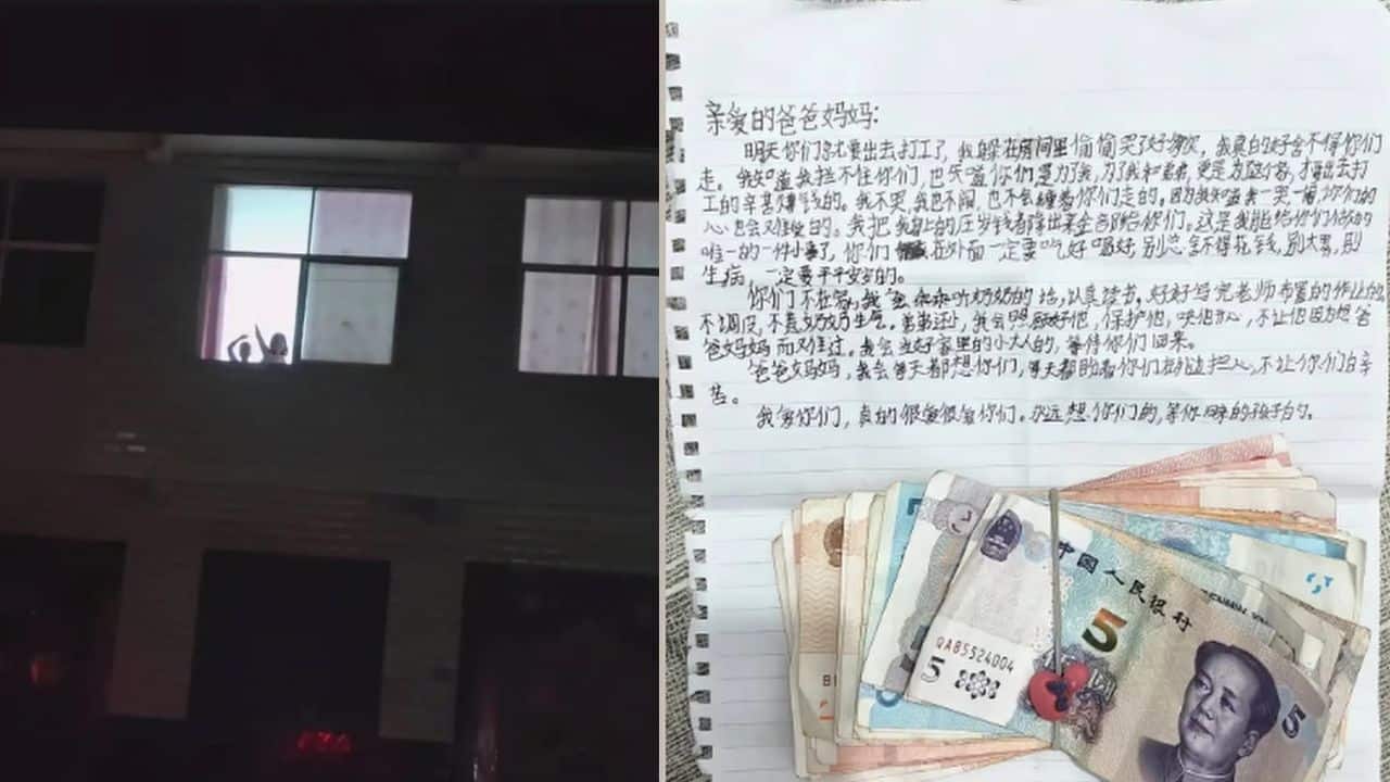 'Cried many times': 10-year-old girl leaves heartfelt note, Rs 7,200 for parents before they leave for work