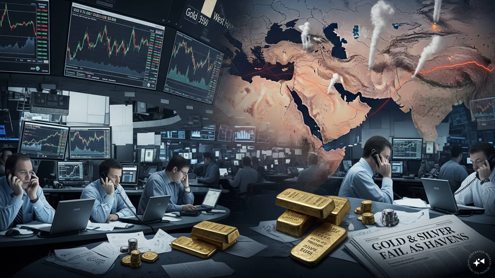 Why gold, silver are falling despite worsening conflict in West Asia