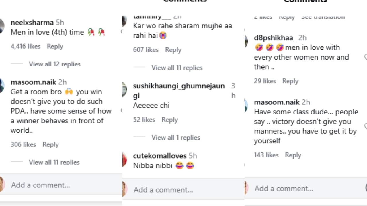 Netizens slam Hardik Pandya in the comment section