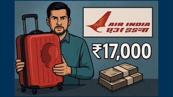 Bengaluru man sues Air India over damaged bag, wins Rs 17,000. Airline had initially offered Rs 500