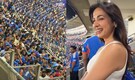 Crowd sings ‘Jannat’ song for Sonal Chauhan during India vs New Zealand T20 World Cup final; actress reacts