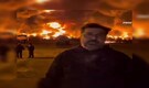 Video shows journalist reporting as Tehran oil depot burns after Israeli strike