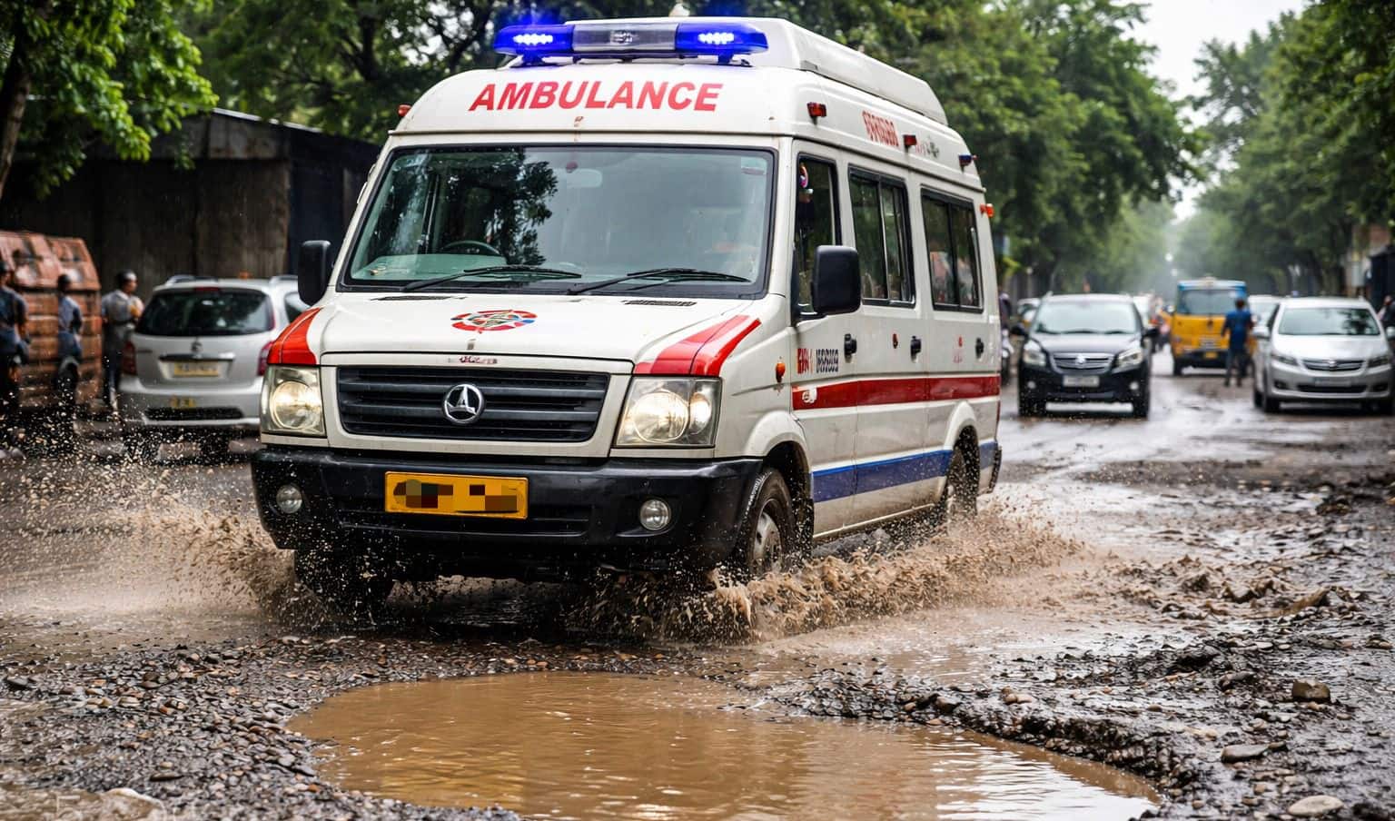 Brain-dead UP woman comes back to life after ambulance hits pothole
