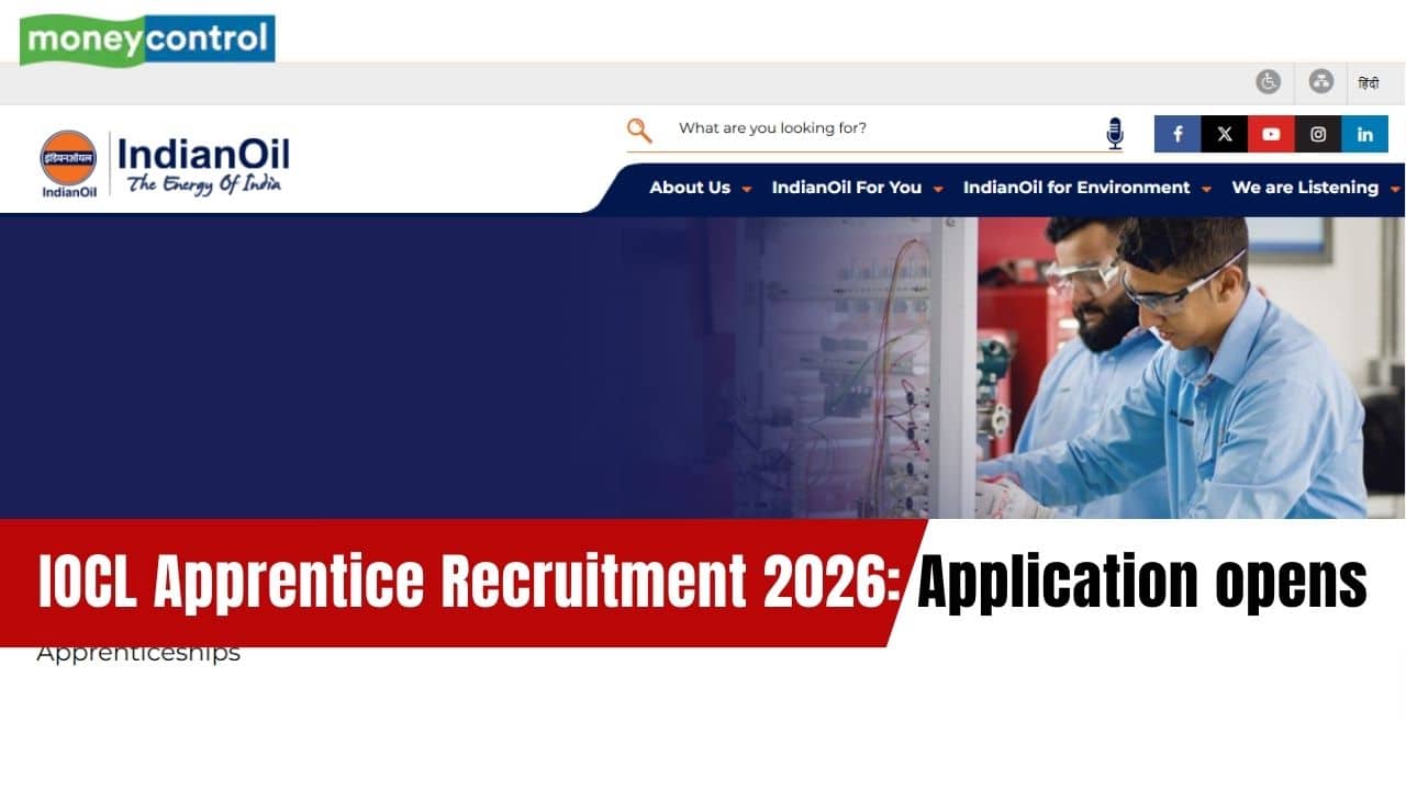 IOCL Apprentice Recruitment 2026 opens: Apply for 405 trade, technician and graduate apprentice posts, direct link here