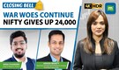 Live: Sensex, Nifty slip over 1% as volatility inches up; Brent back above $90/bbl | Closing Bell