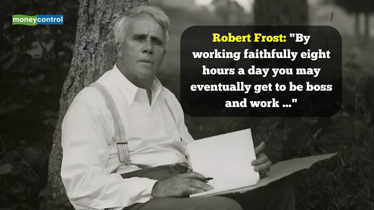 Quote of the Day by Robert Frost: 