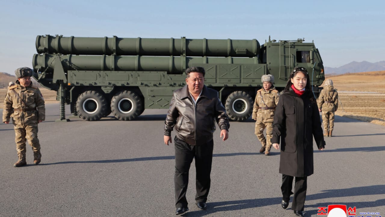 North Korea tests missiles as US reportedly moves arms to Mideast