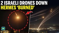 ON CAM: Iran ‘BURNS’ Two Israeli Hermes Drones; IRGC Mocks IDF | Watch