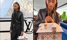 Jaden Smith flaunts his dollhouse-shaped Louis Vuitton handbag at Paris Fashion Week