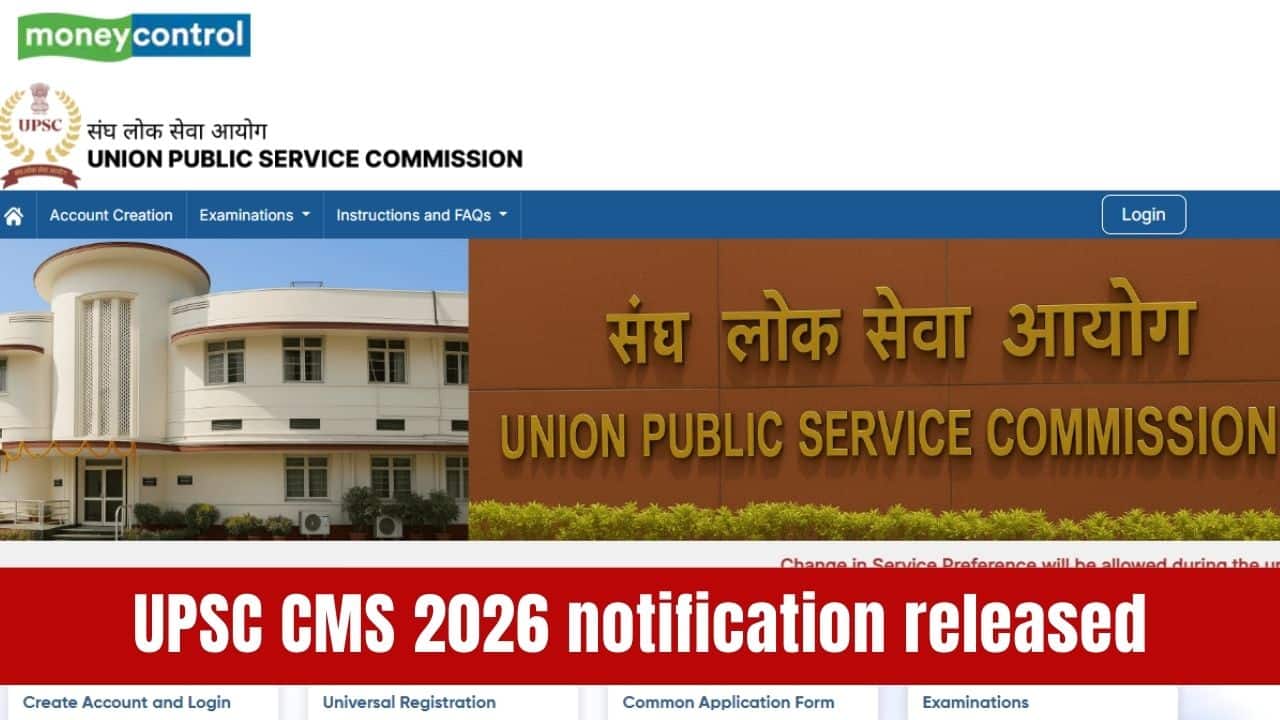 UPSC CMS 2026 notification released: Applications open at upsconline.nic.in; direct link here to apply