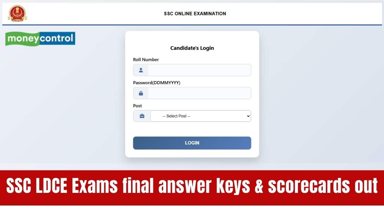 SSC LDCE Exams final answer keys and scorecards out: Check your result, direct link here