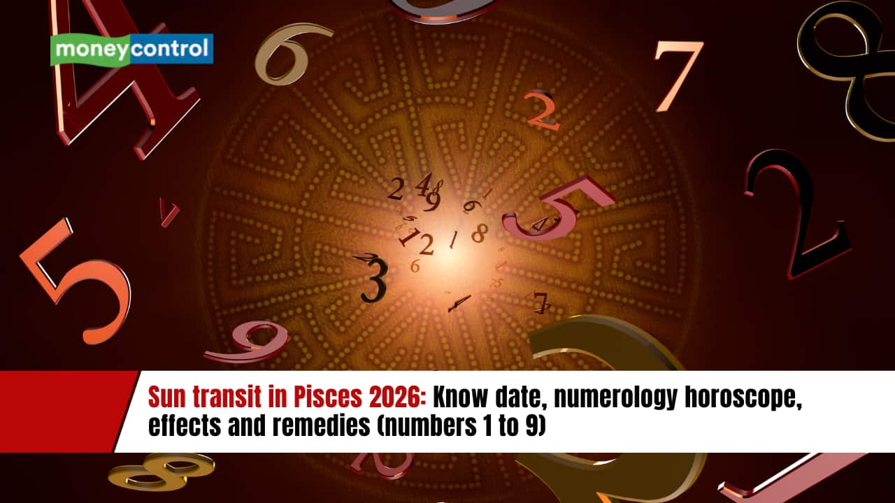 Sun transit in Pisces 2026: Know date, numerology horoscope, effects and remedies (numbers 1 to 9)