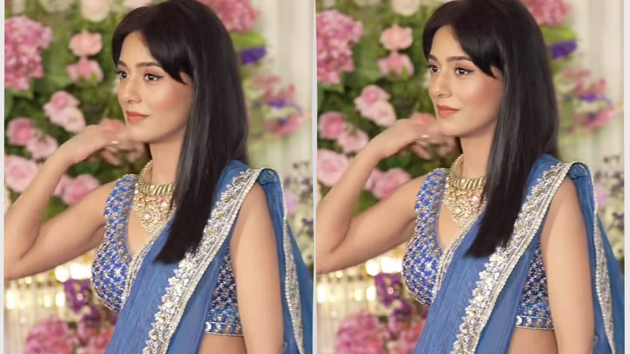 Actor Amrita Rao turns heads at Sooraj Barjatya's daughter wedding reception, netizens say 'she looks like a teen'