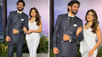 Kritika Kamra stuns in rare Galliano-Era Dior gown at Mumbai reception