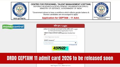 DRDO CEPTAM 11 admit card 2026 to be out soon