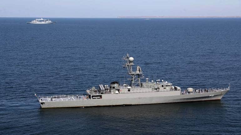 Iran Navy frigate IRIS Dena at sea. (File photo)
