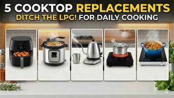 6 kitchen appliances that replace an LPG cooktop in your kitchen for daily cooking