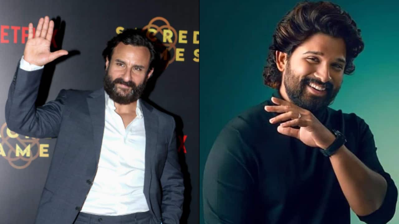 When Allu Arjun showed Saif Ali Khan's unusual way of acting on set
